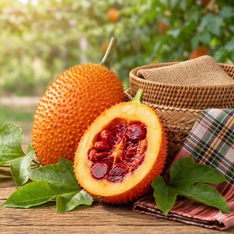 gac fruit seeds (momordica cochinchinensis) – 20 seeds